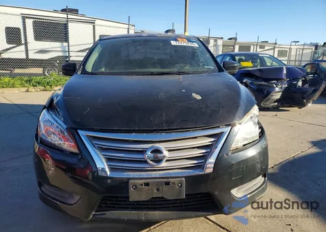 2015 Nissan Sentra S z USA, uszkodzony, nr VIN 3N1AB7AP4FY263564
